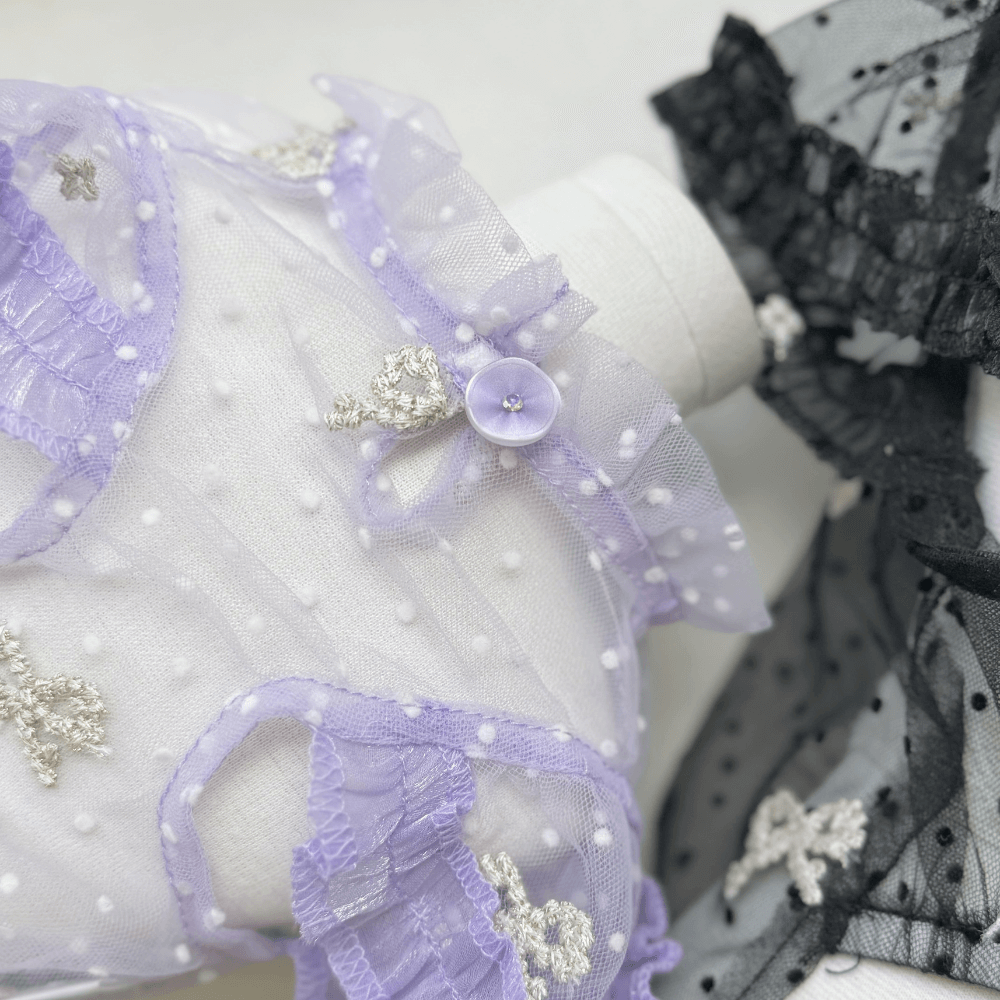 Odette Blouse（Lavender Haze）