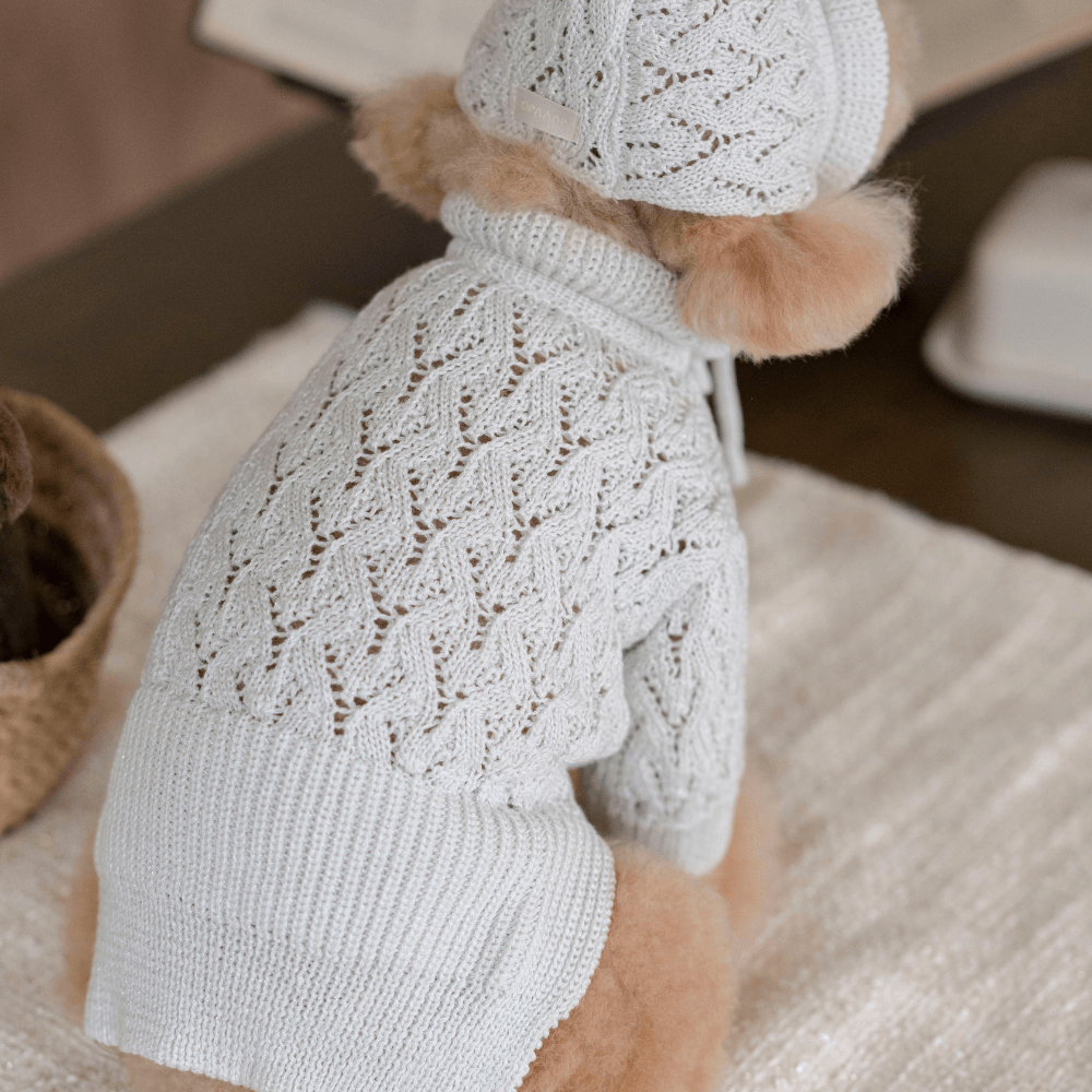 My Little Star Knit（Ice White）